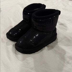 Ugg Black Sequin Boots